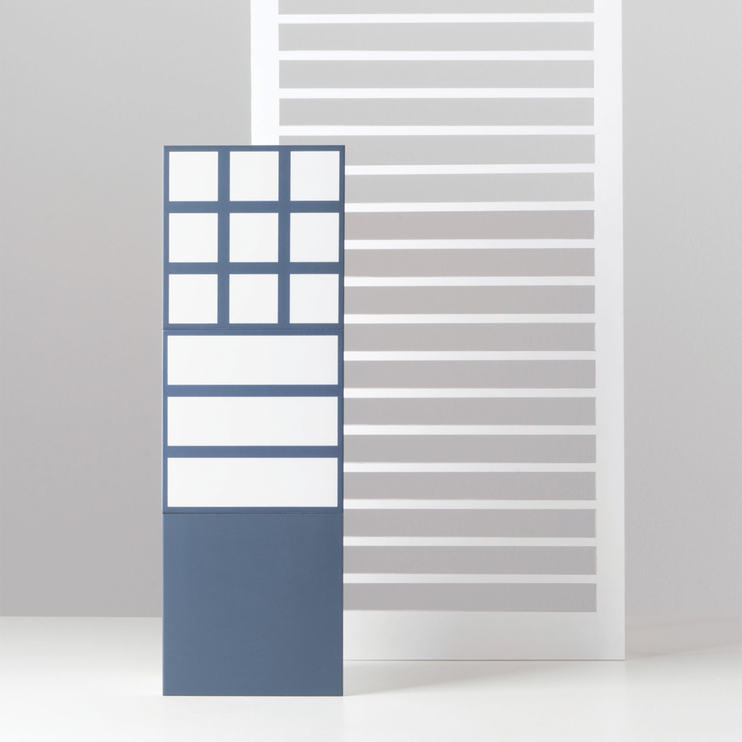 186x186mm Quintessenza Ceramiche - Oltre3 Blu