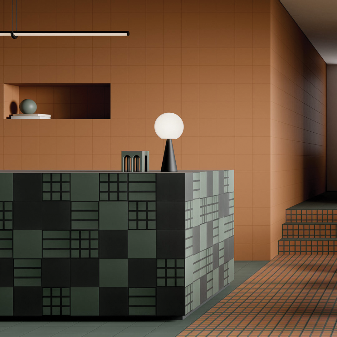 186x186mm Quintessenza Ceramiche - Oltre3 Nero