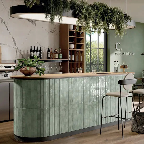 Elite Design Studio - 48x450mm Rondine - Colors Acquamarine Bricks