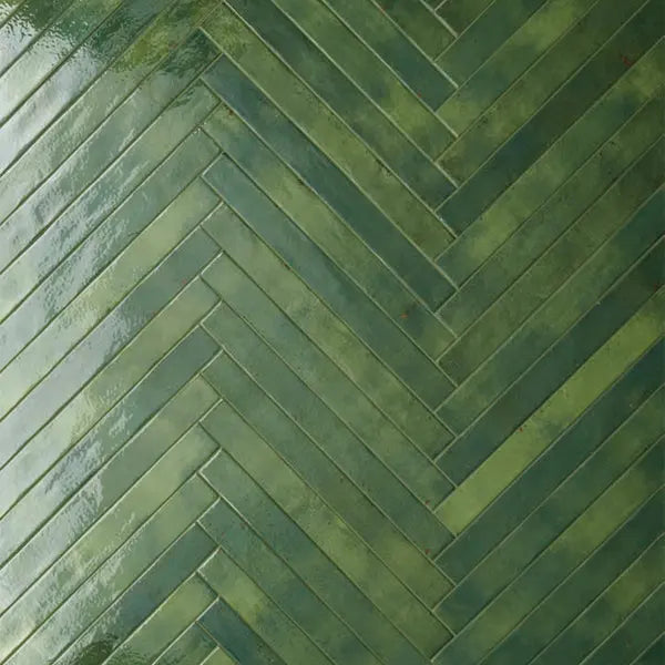 Elite Design Studio - 48x450mm Rondine - Colors Green Bricks