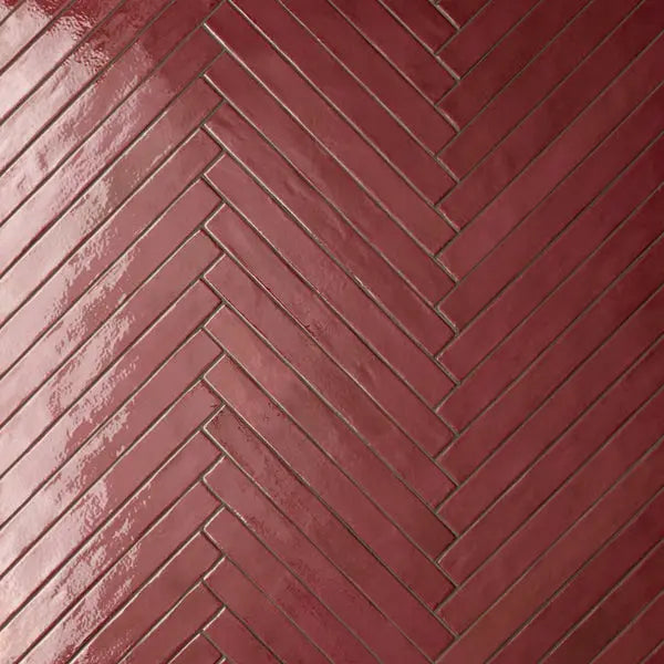 Elite Design Studio - 48x450mm Rondine - Colors Red Bricks