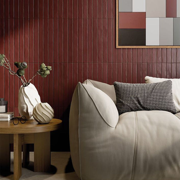 48x450mm Rondine - Graffiti Red Bricks