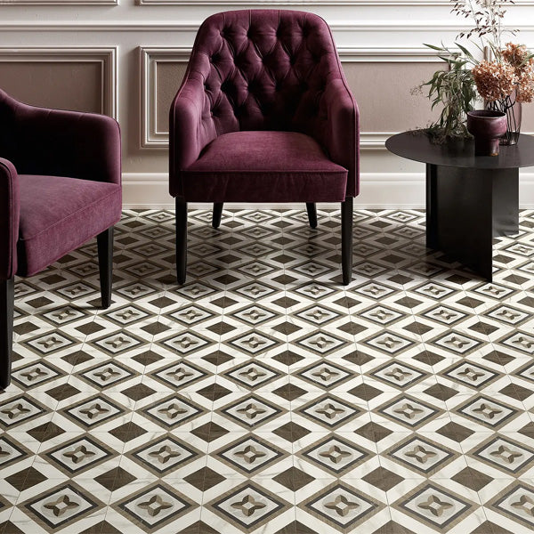 200x200mm Sant'agostino - Patchwork Intarsi Glam 2