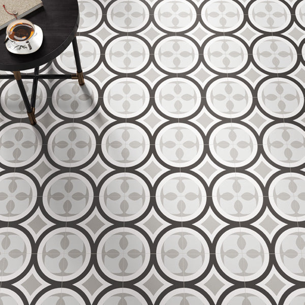 200x200mm Sant'agostino - Patchwork Black & White 1