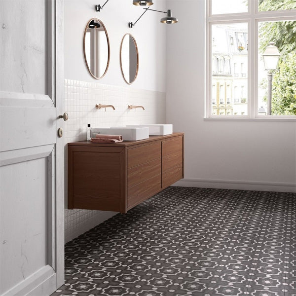 200x200mm Sant'agostino - Patchwork Black & White 4