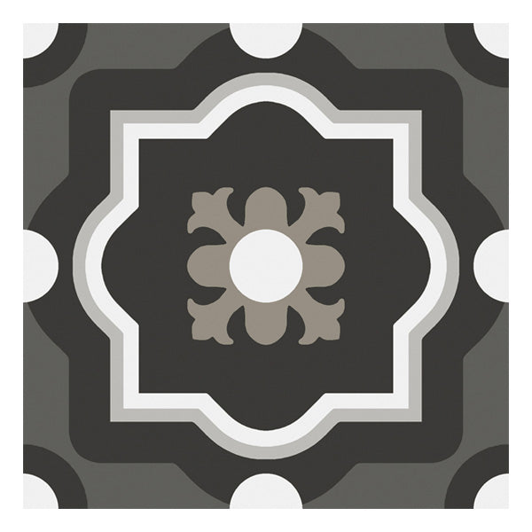 200x200mm Sant'agostino - Patchwork Black & White 4