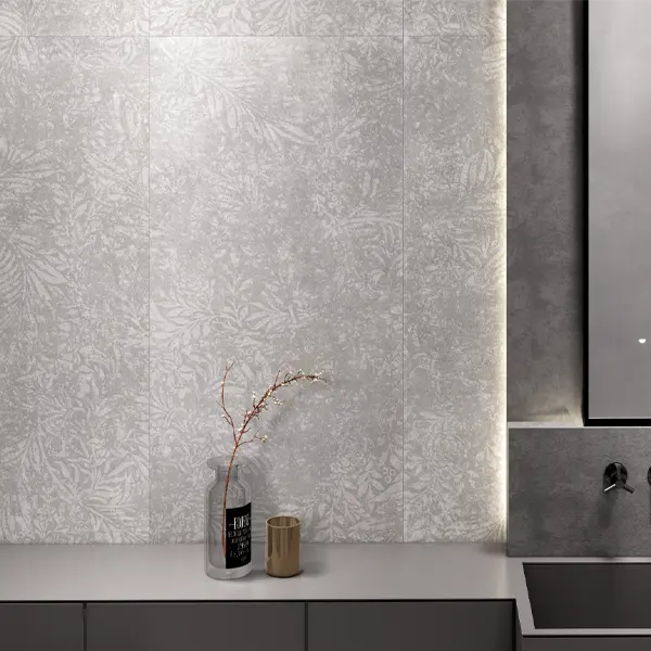 Elite Design Studio - 600x1200mm Tile One - Botanica Silver Fern