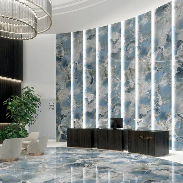 Elite Design Studio - 600x1200mm Tagina - Onice Reale Oceano