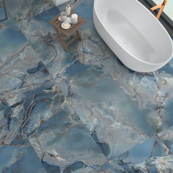 600x1200mm Tagina - Onice Reale Oceano