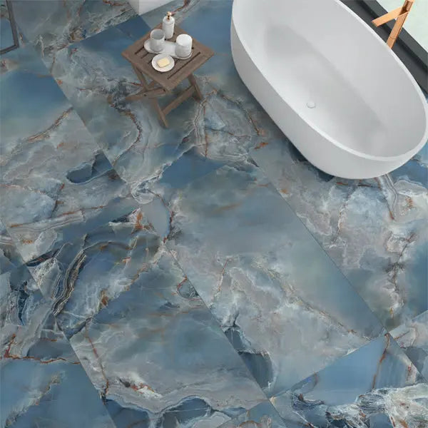 Elite Design Studio - 600x1200mm Tagina - Onice Reale Oceano