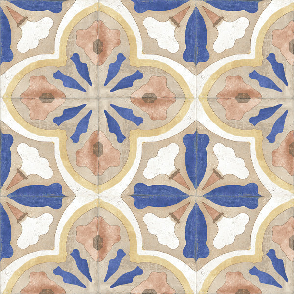 205x205mm Xclusive Ceramica - Caribbean Haiti
