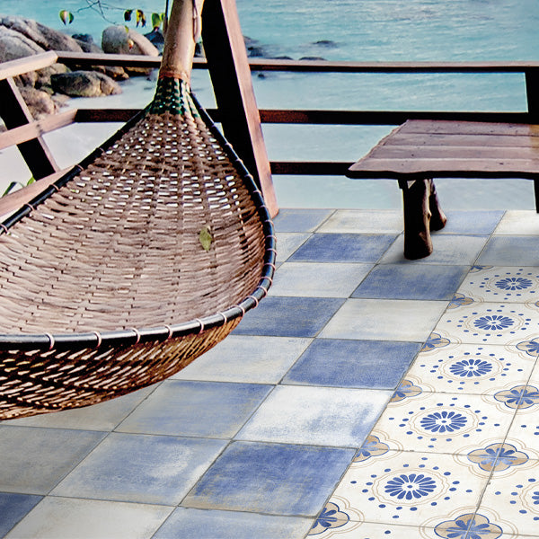 205x205mm Xclusive Ceramica - Caribbean Fondo Ocean
