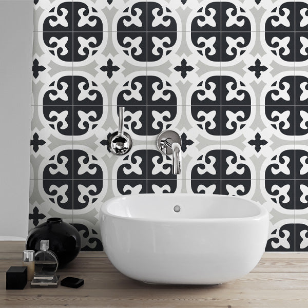 205x205mm Xclusive Ceramica - Element Lily