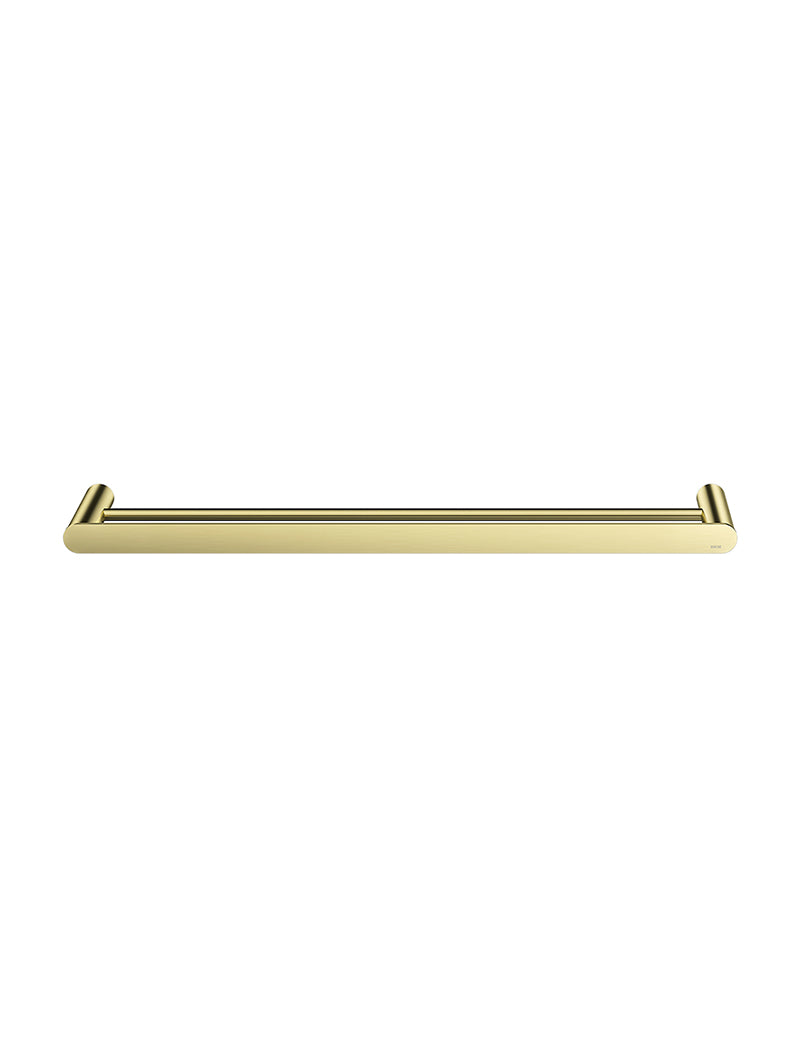 Meir Curvaé Double Towel Rail 600mm PVD Tiger Bronze