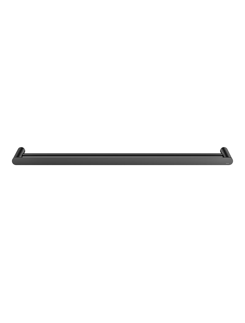 Meir Curvaé Double Towel Rail 800mm Matte Black