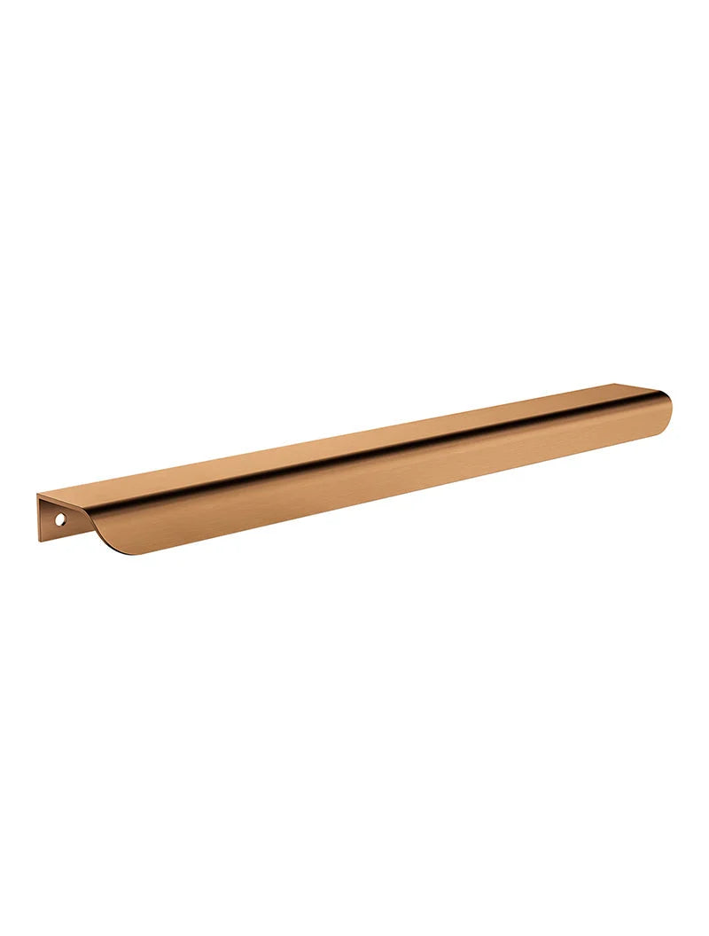 Meir Öppen Edge-Pull 300mm Cabinet Handle Lustre Bronze