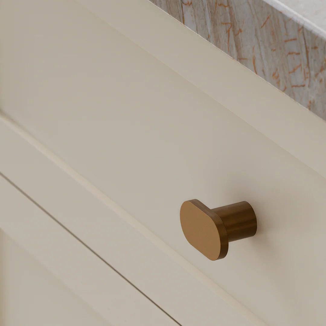 Meir Öppen T-Pull Cabinet Handle Lustre Bronze