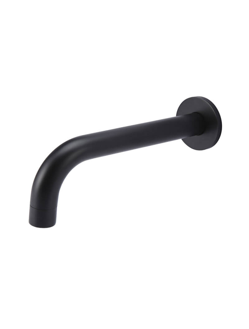 Meir Round Curved Spout Matte Black