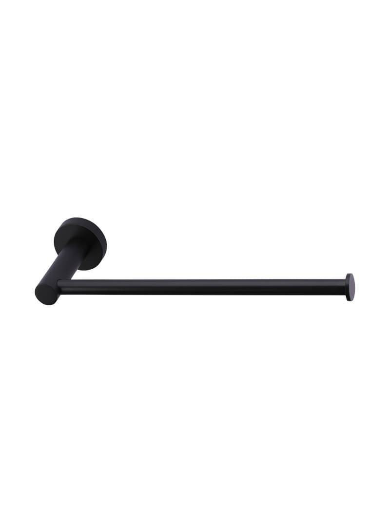 Meir Round Guest Towel Rail Matte Black