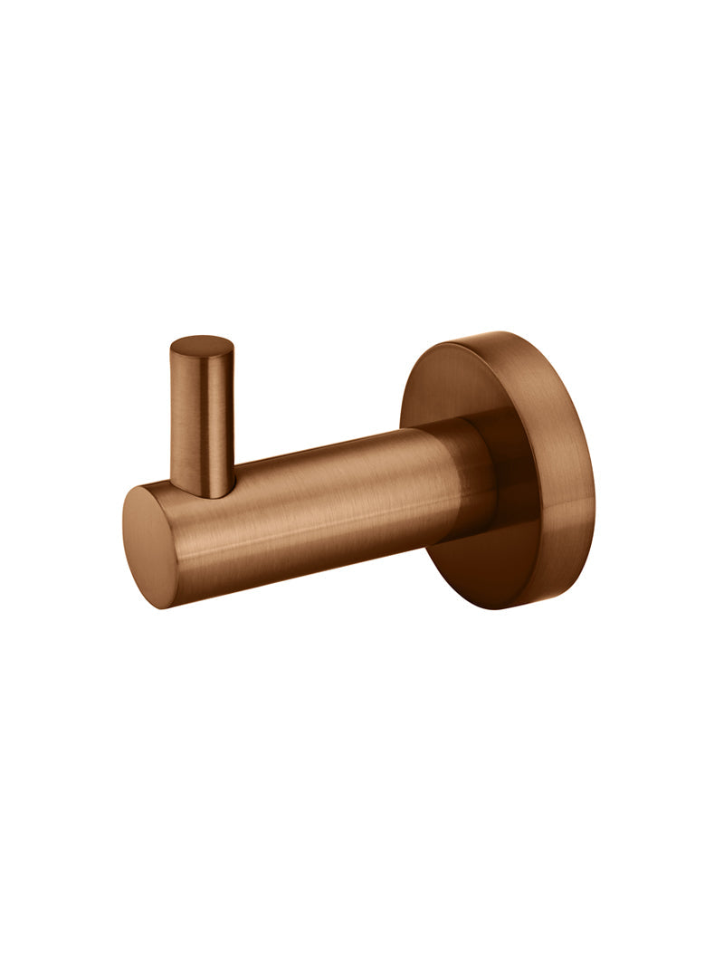 Meir Round Robe Hook Lustre Bronze