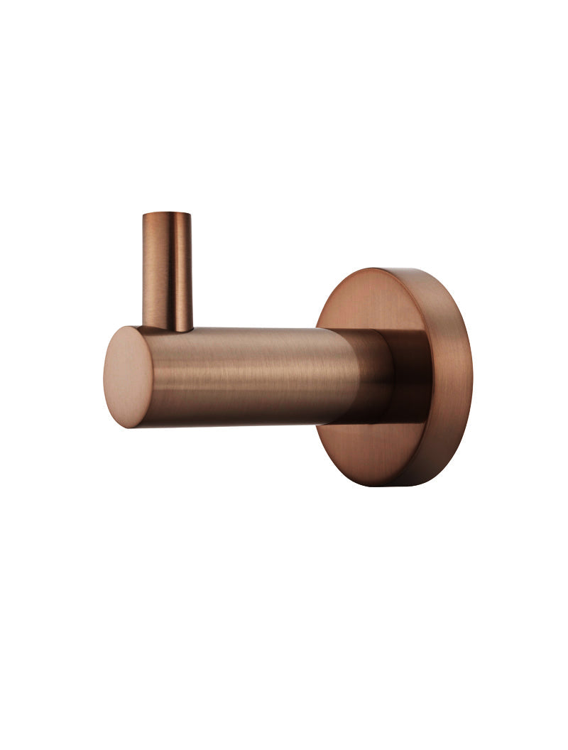 Meir Round Robe Hook Lustre Bronze