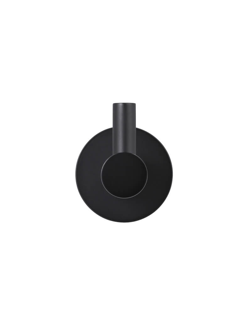 Meir Round Robe Hook Matte Black