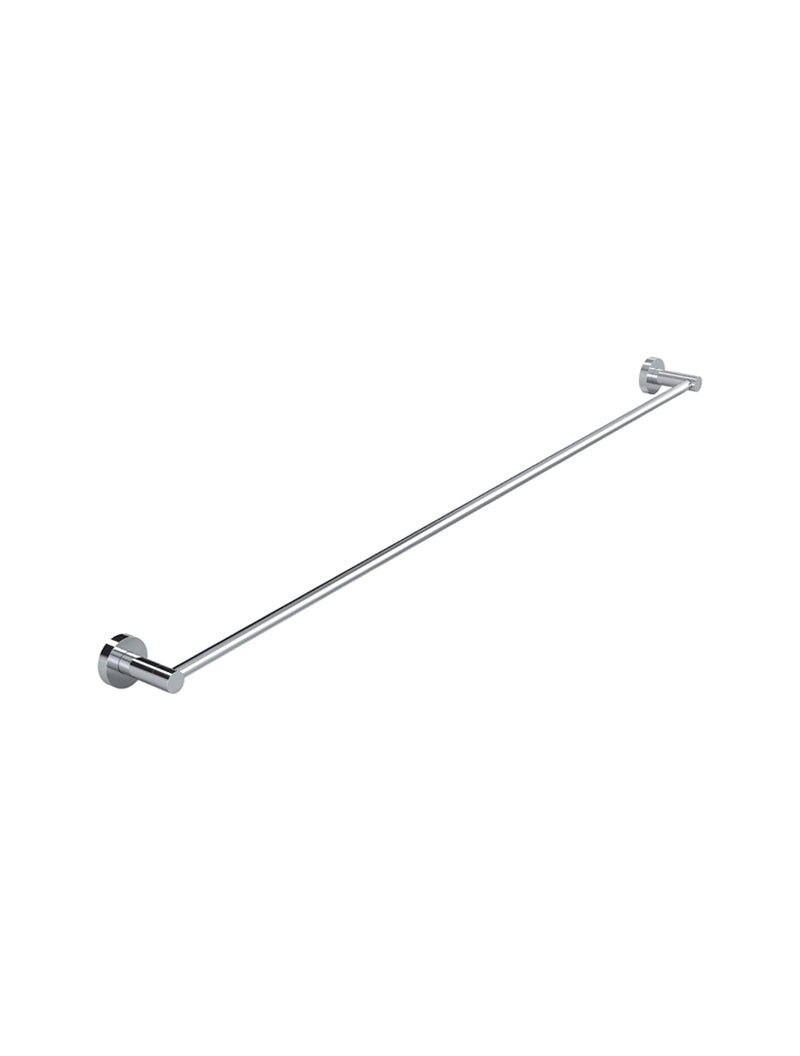 Meir Round Single Towel Rail Polished Chrome
