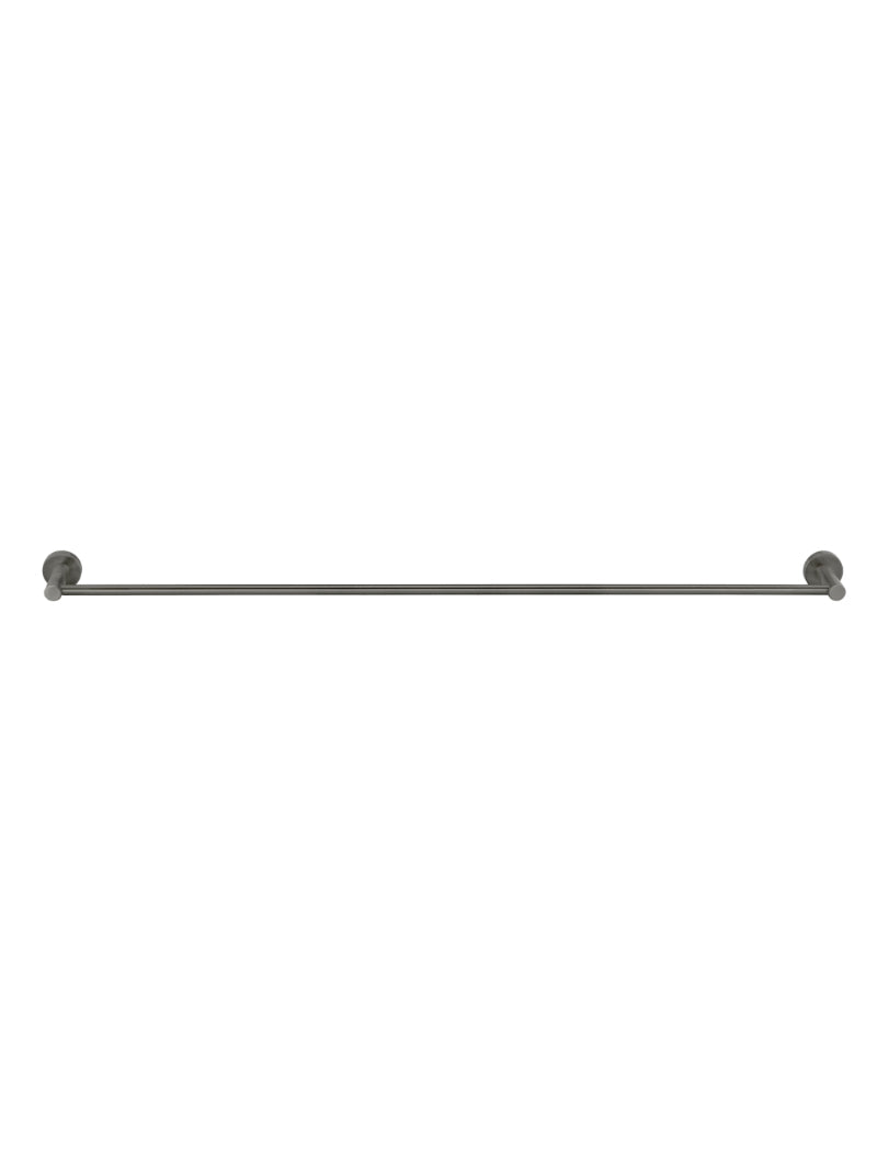 Meir Round Single Towel Rail Shadow Gunmetal