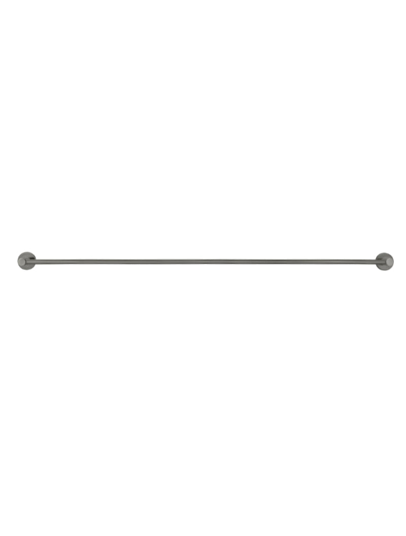 Meir Round Single Towel Rail Shadow Gunmetal