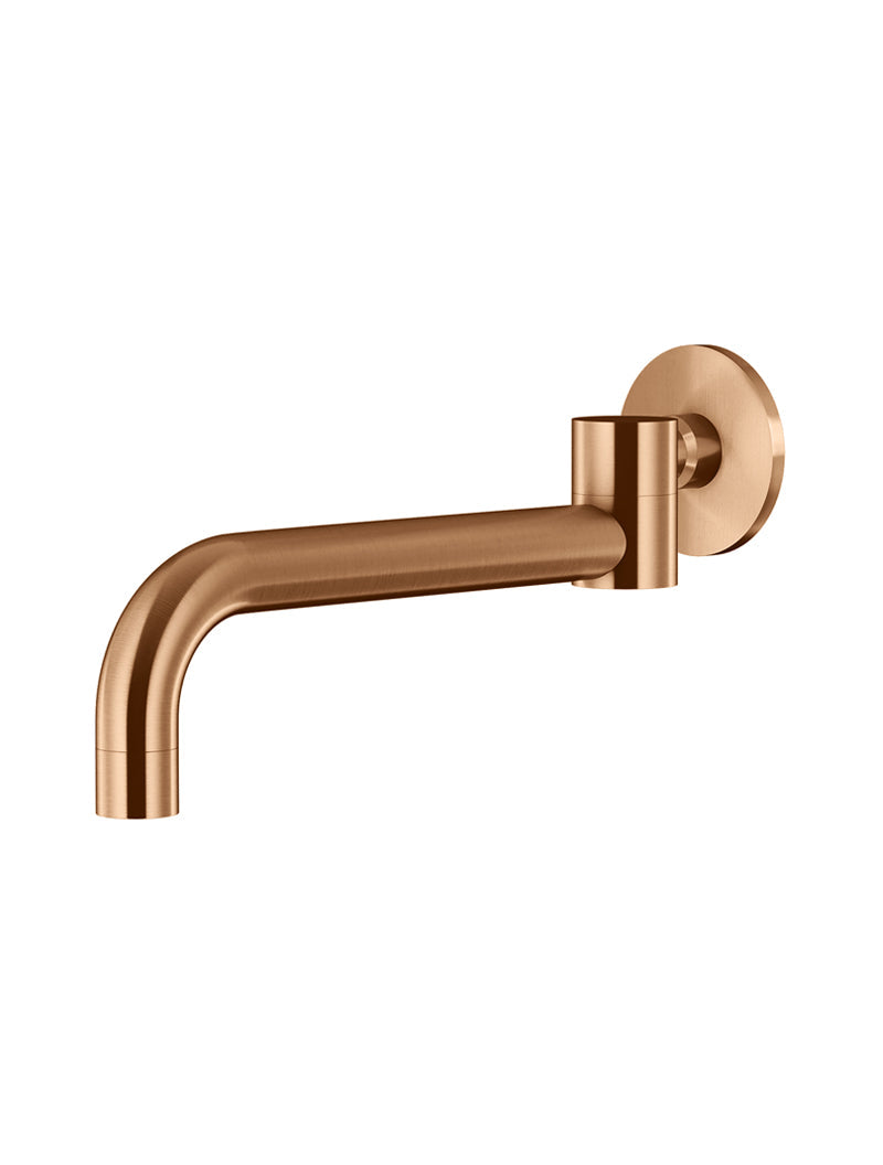 Meir Round Swivel Wall Spout Lustre Bronze