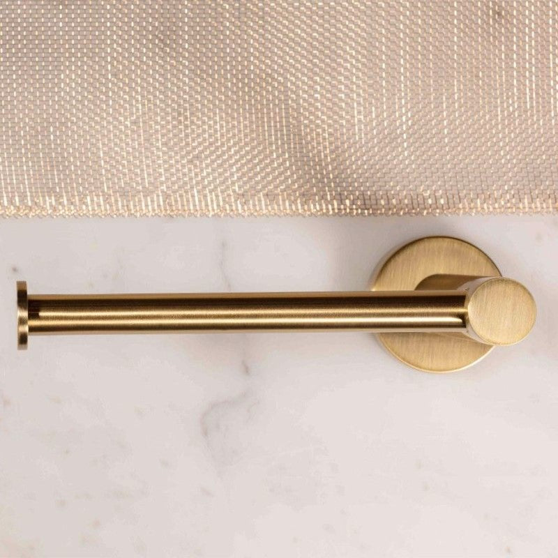 Meir Round Toilet Roll Holder PVD Tiger Bronze