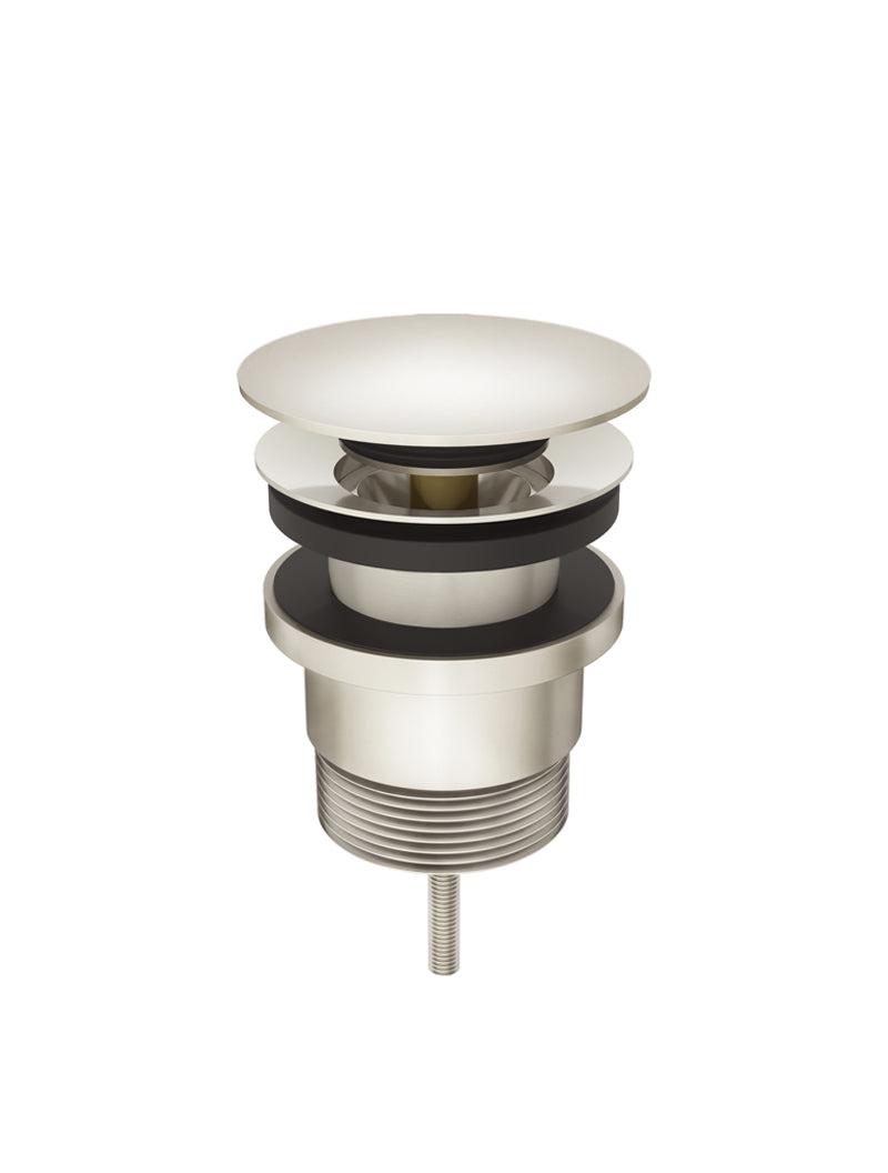 Meir Universal All-in-One Pop Up Waste Basin & Bath PVD Brushed Nickel
