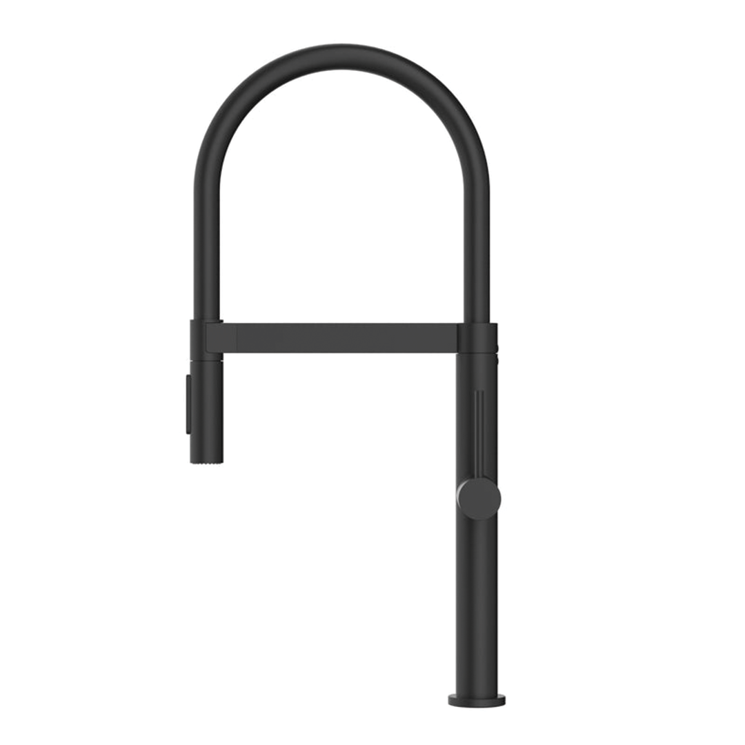 Elite Design Studio - Meir Pull Down Kitchen Mixer Tap with Magnetic Dock Matte Black