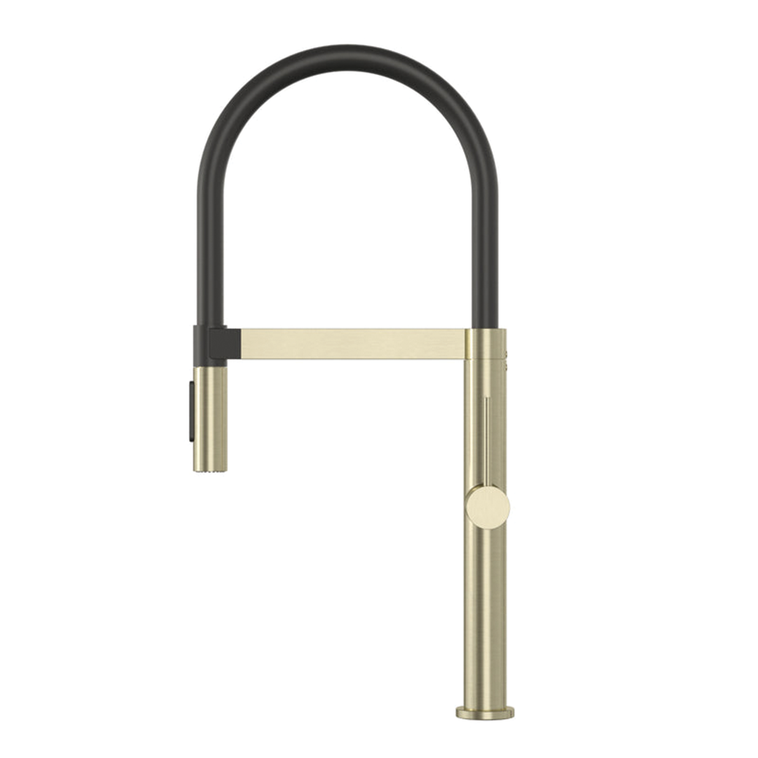 Elite Design Studio - Meir Pull Down Kitchen Mixer Tap with Magnetic Dock Tiger Bronze