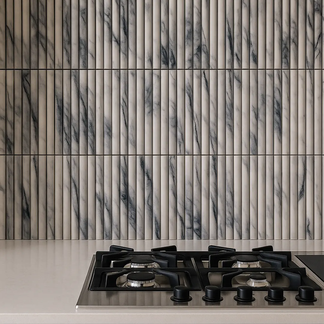 Elite Design Studio -  EDS - Flutes Stone Mosaic