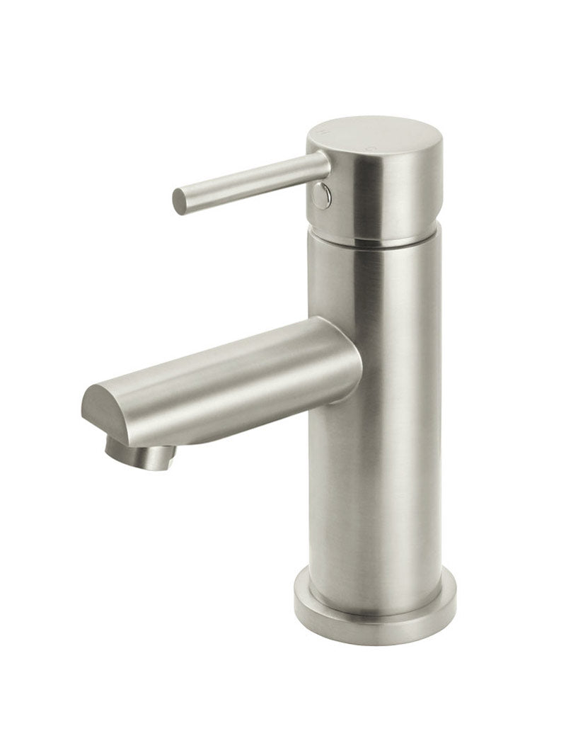 Meir Round Basin Mixer in Brushed Nickel