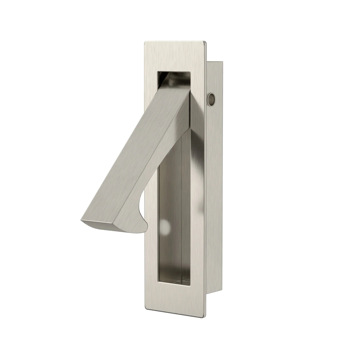 Brushed Nickel Sliding Door Edge Pull