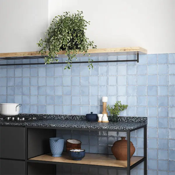 Elite Design Studio -  100x100mm Equipe Ceramicas - Altea Ash Blue