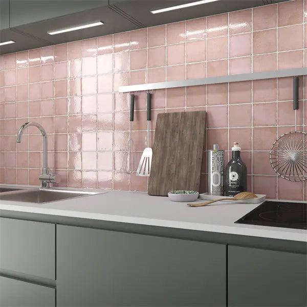Elite Design Studio -  100x100mm Equipe Ceramicas - Altea Dusty Pink