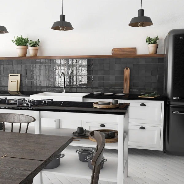 100x100mm Equipe Ceramicas - Manacor Black