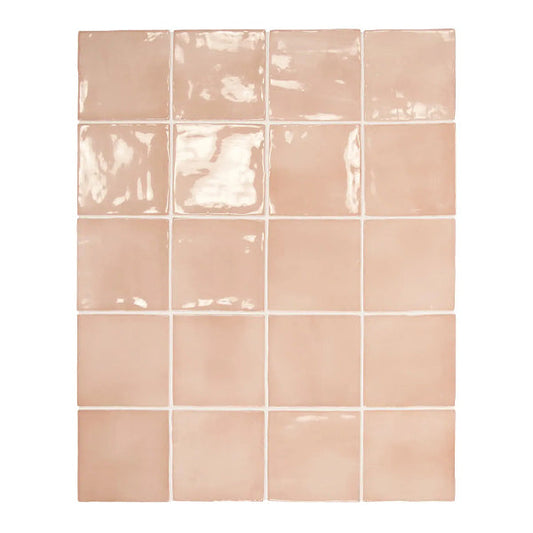 100x100mm Equipe Ceramicas - Manacor Blush Pink