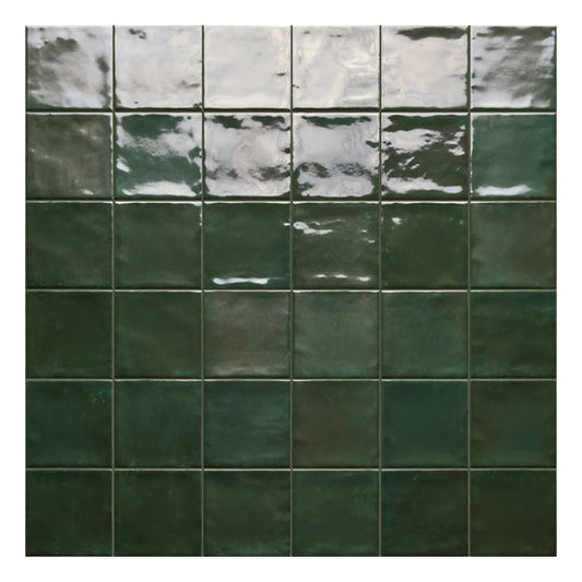 100x100mm Rondine - Marrakech Green
