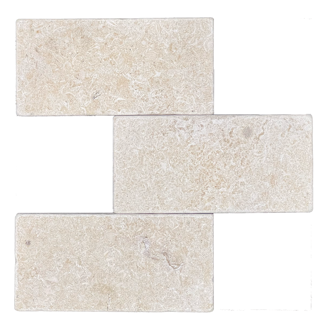 100x200mm EDS - Cema Maroc Tumbled Limestone