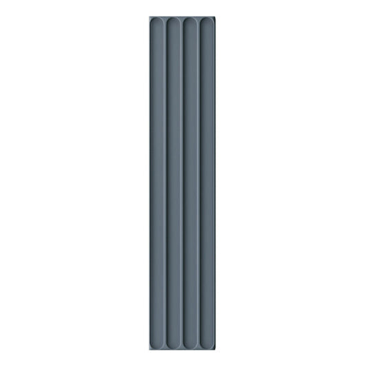 107x542mm DNA Tiles - Plinto In (Concave) Blue Matt