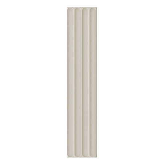 107x542mm DNA Tiles - Plinto In (Concave) Greige Matt