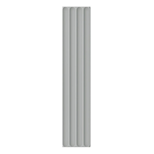 107x542mm DNA Tiles - Plinto In (Concave) Grey Matt
