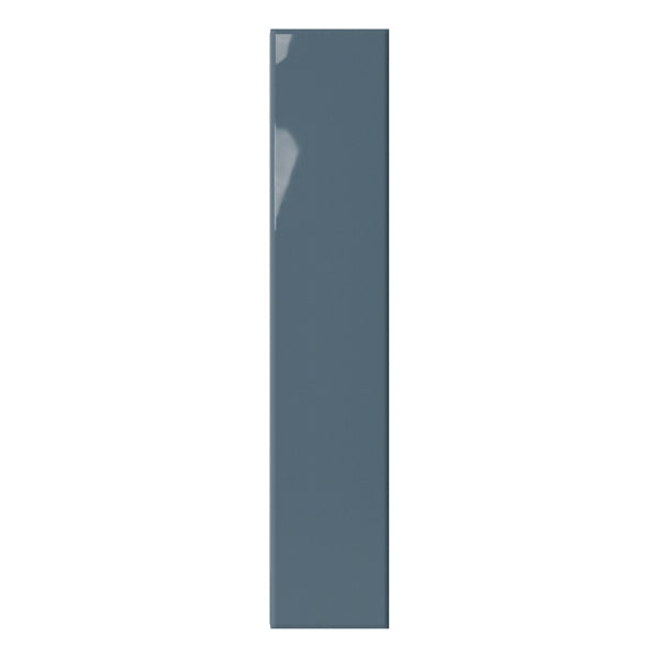 107x542mm DNA Tiles - Plinto Flat Blue Gloss