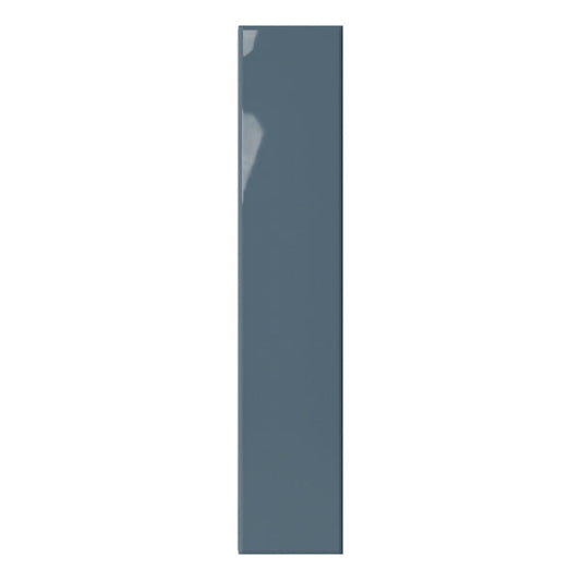 107x542mm DNA Tiles - Plinto Flat Blue Gloss