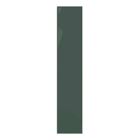 107x542mm DNA Tiles - Plinto Flat Green Gloss