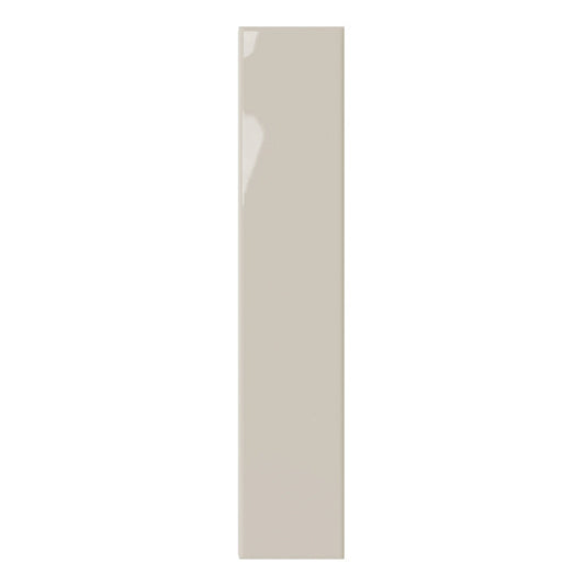 107x542mm DNA Tiles - Plinto Flat Greige Gloss